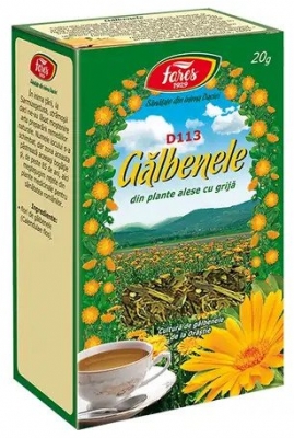 Ceai galbenele, 20g, Fares