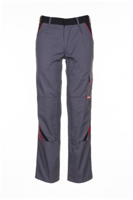 Pantaloni cu talie inalta, gri inchis / negru / rosu, Highline, Rock Safety