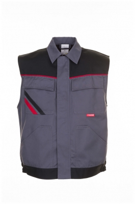 Vesta, gri inchis / negru / rosu, Highline, Rock Safety