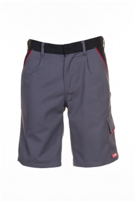 Pantaloni scurti, gri inchis / negru / rosu, Highline, Rock Safety