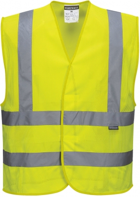 Vesta Hi-Vis , galben, Regular, Two Band & Brace, Portwest 