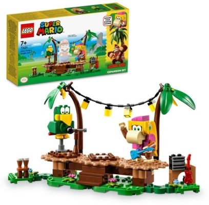 Set de extindere - Concertul lui Dixie Kong in jungla 71421 LEGO Super Mario