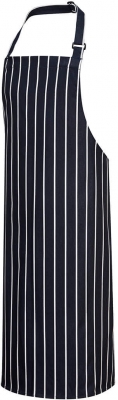 Sort Butchers, navy/alb, regular, Portwest