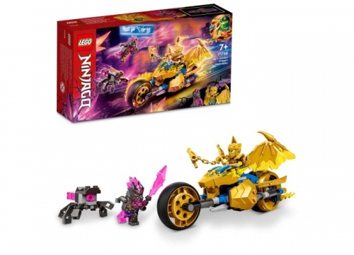 Motocicleta-dragon aurie a lui Jay 71768 LEGO NINJAGO