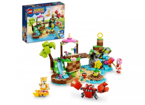 Insula lui Amy pentru salvarea animalelor 76992 LEGO Sonic the Hedgehog