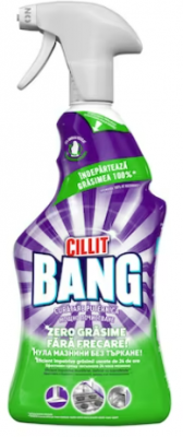 Detergent suprafete degresant, zero grasime, 750ml, Cillit Bang