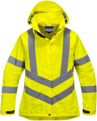 Jacheta Hi-Vis respirabila, pentru femei, galben, regular, Portwest