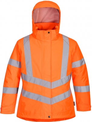 Jacheta Hi-Vis de iarna, pentru femei, portocaliu, regular, Portwest