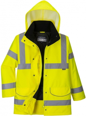 Jacheta Hi-Vis, pentru femei, galben, XL, regular, Traffic, Portwest