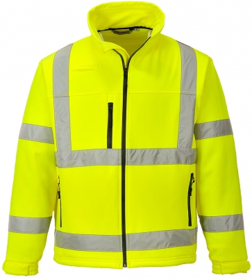 Jacheta Hi-Vis softshell (3L), galben, regular, Classic, Portwest