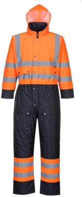 Combinezon Hi-Vis, captusit, portocaliu/navy, regular, contrast, Portwest