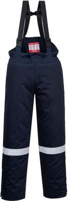 Salopeta de iarna, antistatica si ignifuga, navy, regular, Bizflame Plus, Portwest