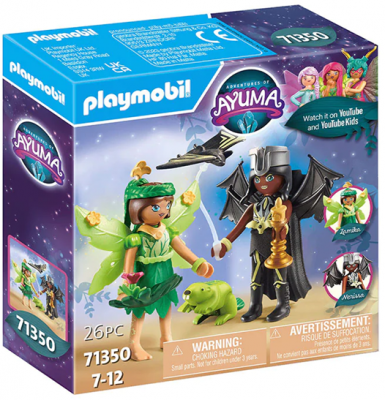 Playmobil - Forest Fairy si bat Fairy cu animalute