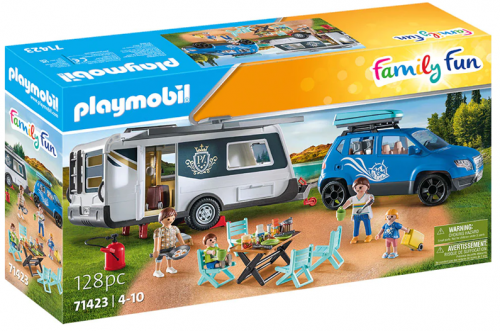Playmobil - Rulota cu masinuta