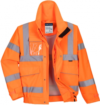Jacheta bomber extreme rain, portocaliu, regular, PWR Rainwear, Portwest