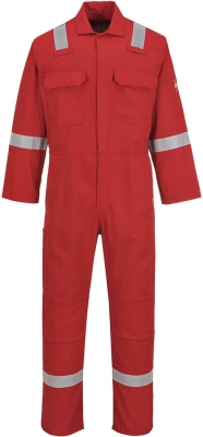 Combinezon cu gluga, rosu, regular, Bizweld, Portwest