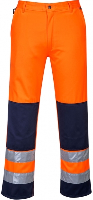Pantaloni Hi-Vis, portocaliu/navy, regular, Seville, Portwest