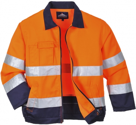 Jacheta Hi-Vis , portocaliu/navy, regular, Madrid, Portwest