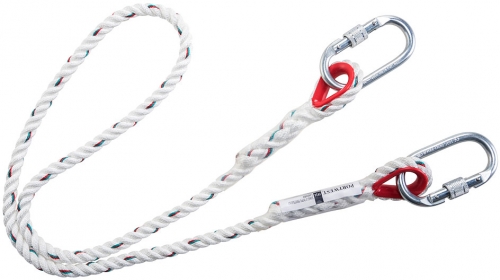Funie single rope restraint, alb, Portwest