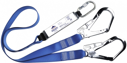 Funie dubla si functie absorbtie socuri, albastru royal, Portwest