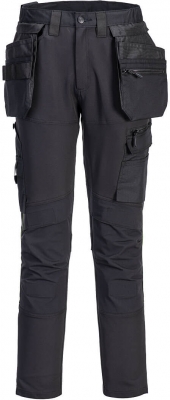 Pantaloni de service, negru, regular, DX4, Portwest