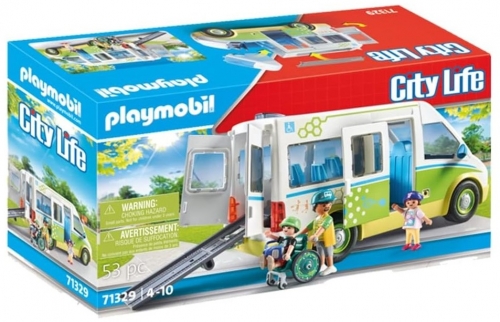 Autobuz scolar de la oras, Playmobil