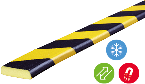 Profil de protectie suprafata tip F 1m autoadeziv, Knuffi