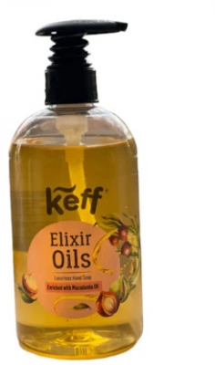 Sapun lichid Sano, Keff Oil Macadania Elixir 500ML