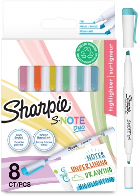 Markere coloring pastel, 8/set, Sharpie