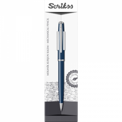 Creion mecanic 0.7mm Vintage 52 Navy CT, Scrikss