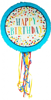 Pinata Happy birthday, 43x9x43 cm