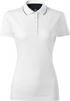 Tricou polo Grand pentru dama, alb, Malfini
