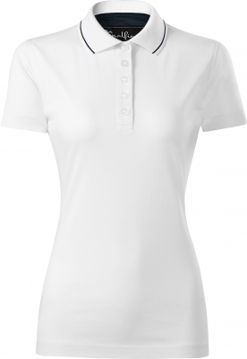 Tricou polo Grand pentru dama, alb, Malfini