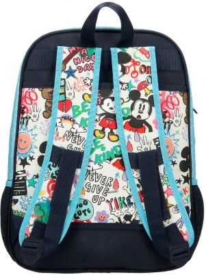 Ghiozdan scoala baieti, Disney Mickey Be Cool, multicolor