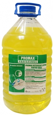 Detergent lichid pentru vase 5L galben Promax