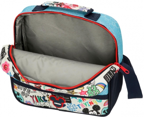 Geanta umar baieti, Disney Mickey Be Cool, adaptabila, multicolora