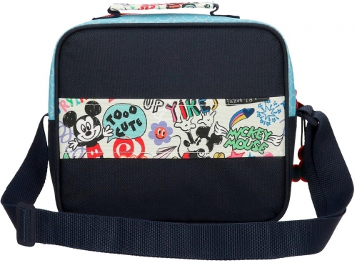 Geanta umar baieti, Disney Mickey Be Cool, adaptabila, multicolora