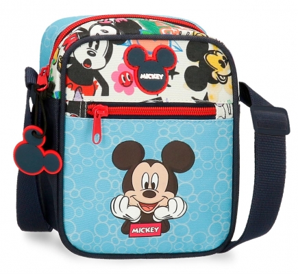 Geanta umar baieti, Disney Mickey Be Cool, multicolora