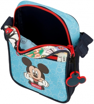 Geanta umar baieti, Disney Mickey Be Cool, multicolora