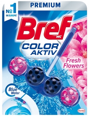 Odorizant toaleta Fresh Flowers Color Aktiv 50 gr Bref