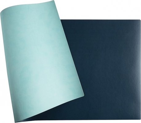 Mapa de birou, Exacompta, flexibila, 43 x 90 cm, piele ecologica, tropical/turcoaz