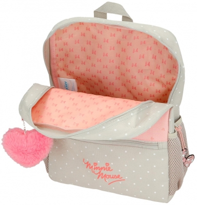 Ghiozdan fete clasa 0, Disney Minnie Mouse Wild Nature, multicolor