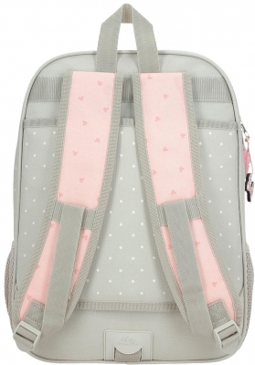 Ghiozdan scoala fete, Disney Minnie Mouse Wild Nature, adaptabil, multicolor