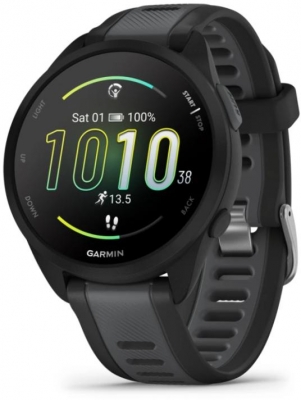 Ceas Garmin Forerunner 165, Black/Grey