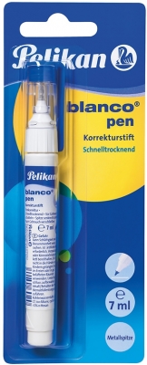 Pix corector pe baza de solvent, 7 ml, in blister, Pelikan 