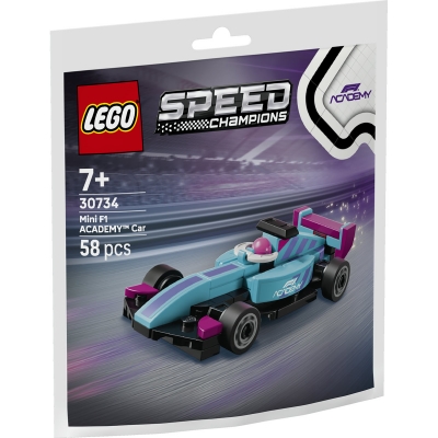 Minimasina F1 ACADEMY 30734 LEGO Speed Champions
