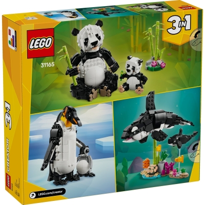 Animale salbatice: Familia de ursi panda 31165 LEGO Creator