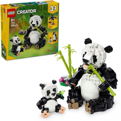 Animale salbatice: Familia de ursi panda 31165 LEGO Creator