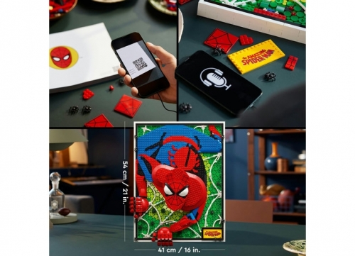 Uimitorul Spider-Man 31209 LEGO Art