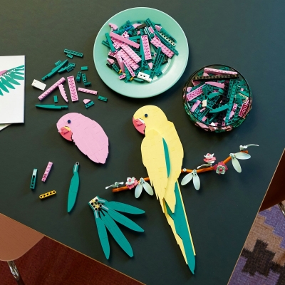 Papagali Ara 31211 LEGO Art